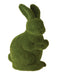 The 11.5 Green Moss Bunny (2370041GR) stands out dramatically against a pristine white backdrop, showcasing its elegant side profile.