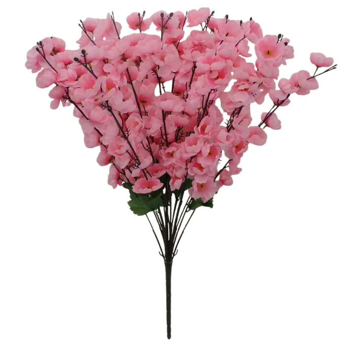 25" Pink Blossom Bush with 18 stems, 84890-PK