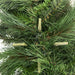 Close-up of the underside of the mixed pine centerpiece showing the supporting frame and attachment points, XG781295-063.

