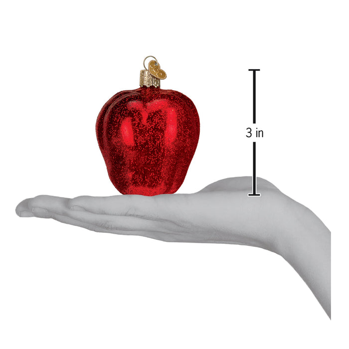 Red Delicious Apple Old World Christmas Ornament 28098
