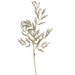 The 48-In Fern Spray 32106-Champ features delicate, dried fern sprigs with thin branching stems and small, feathery leaves. Isolated on a white background, it highlights an intricate, natural texture that exudes an elegant champagne-like appearance.