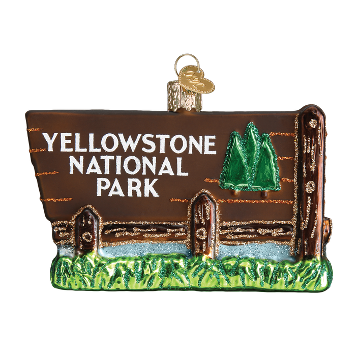 Yellowstone National Park Old World Christmas Ornament 36173