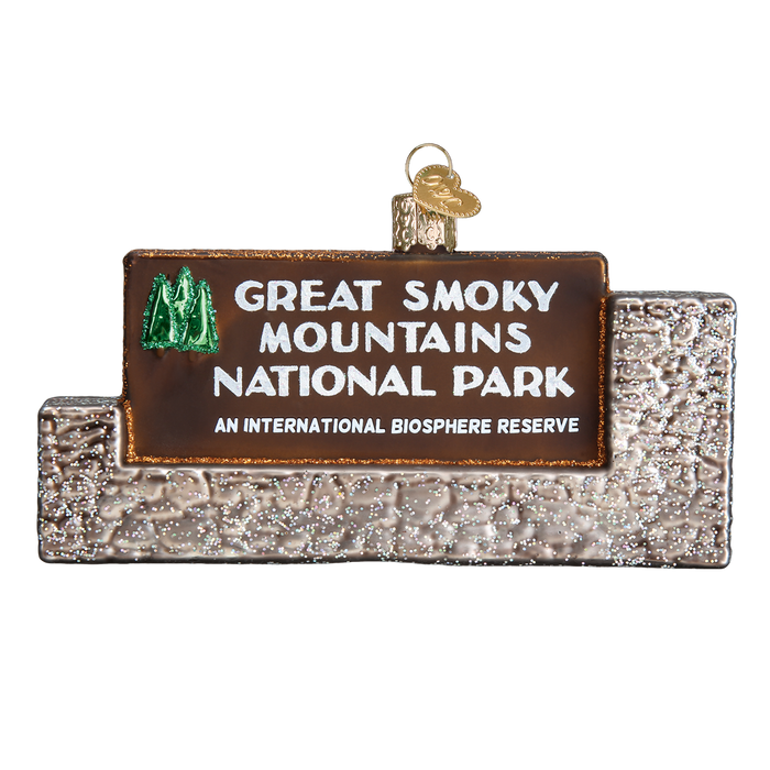 Great Smoky Mountains National Park Old World Christmas Ornament 36189