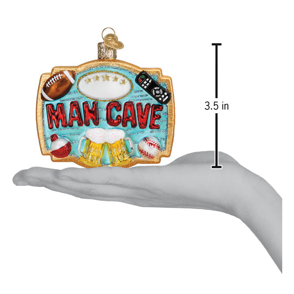 Man Cave Old World Christmas Ornament 36332