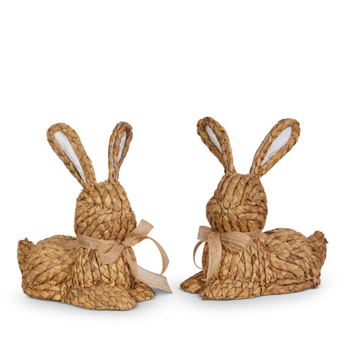 10.5" Natural Basketweave Bunny 4503410