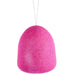 5 inch pink glitter gumdrop decoration made of Styrofoam, available at Trendy Tree