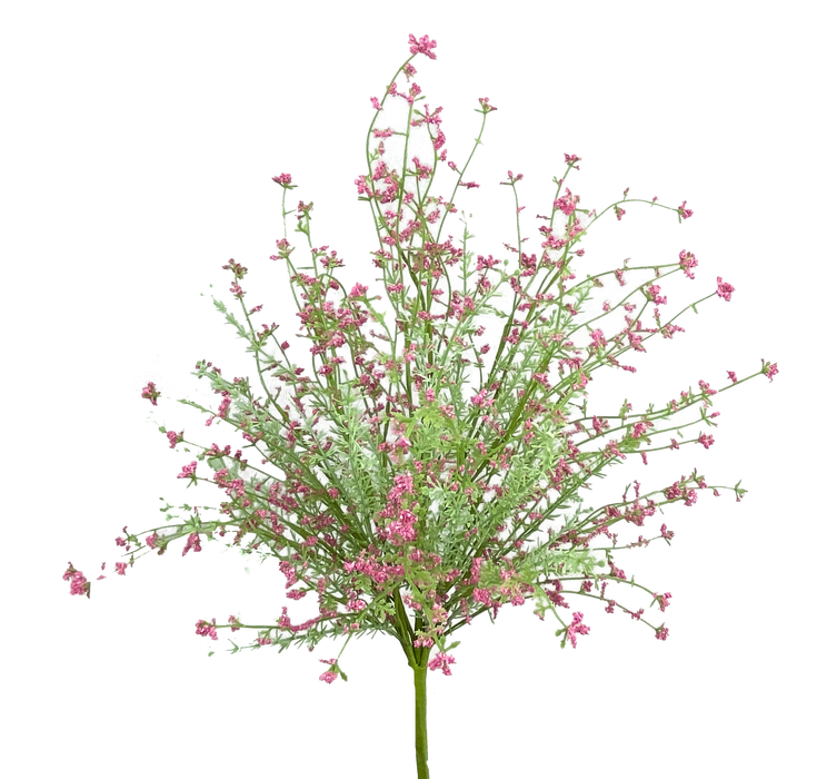 22" Pink Filler Bush with 9 Stems 63097PK
