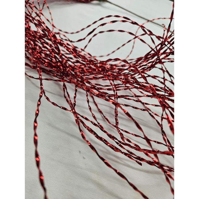 39" Red Metallic Stripe Hanging 82315-RD