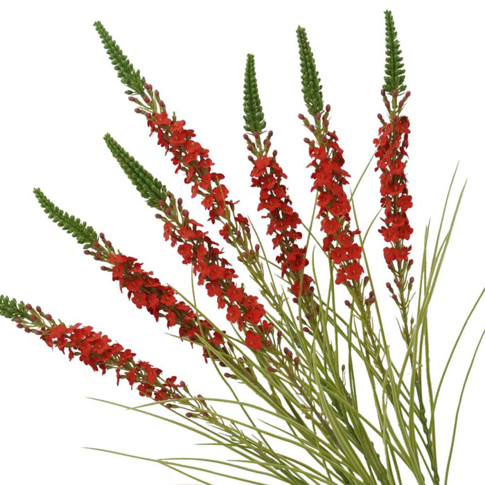 red lavender plant 25.5" Red Lavender Bush with 7 Stems 84007-Rd — Trendy Tree