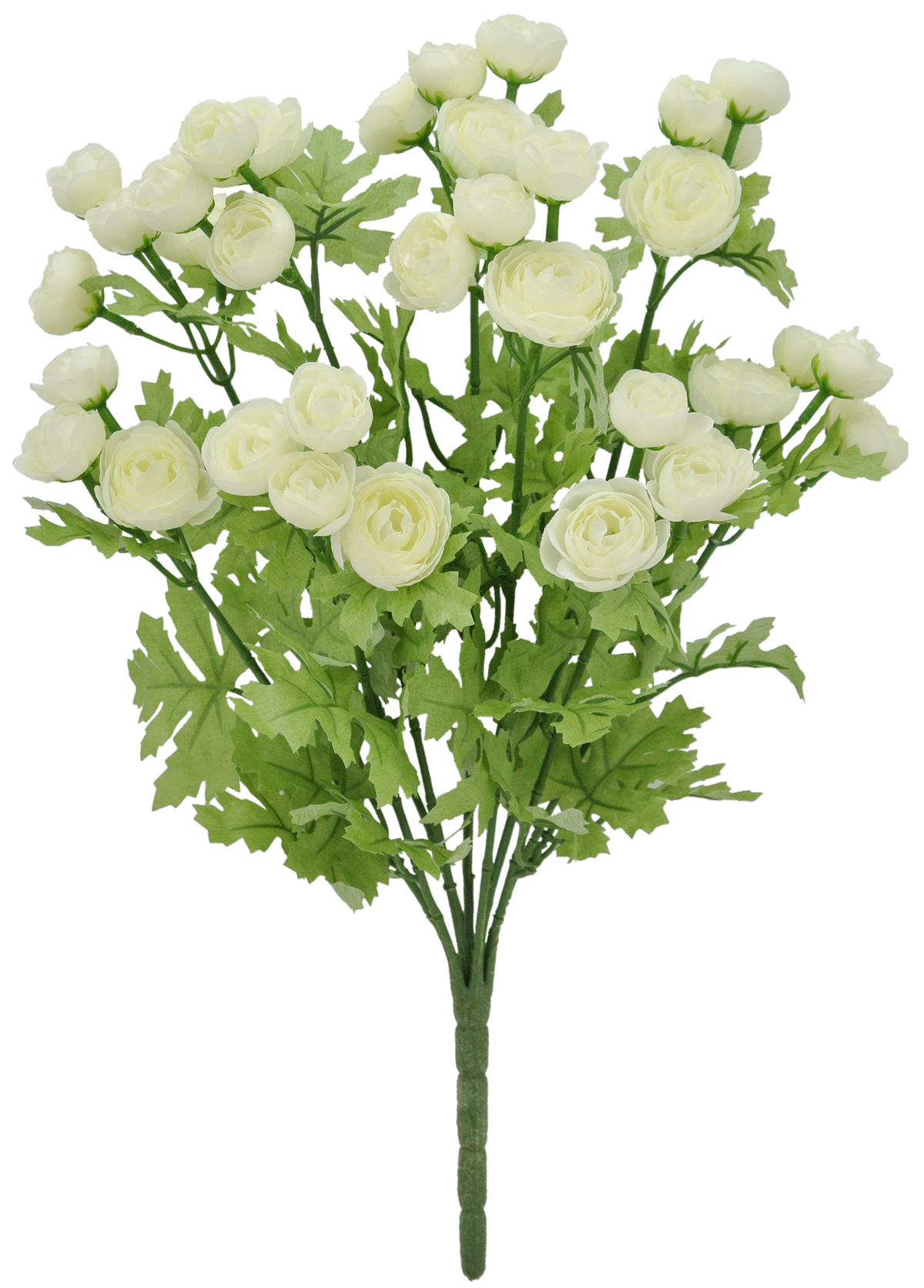 16" Mini Ranunculus Bush Cream 84055CR — Trendy Tree