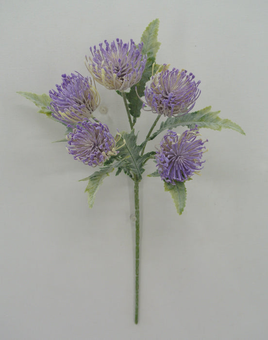 15" Thistle Bouquet Lavender 5 Stems 84236-LV