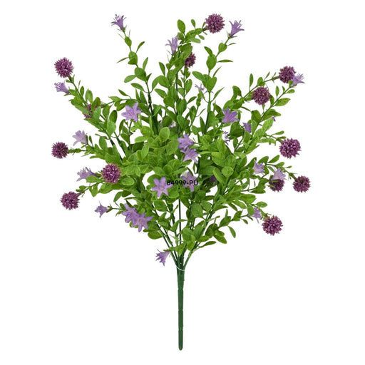Purple Thistle Bush with 9 Stems 84999-PU