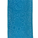 2.5"X10Y Lt Blue Flower Embossed Ribbon 984240-04