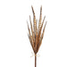 Introducing the 30" Feather Bundle F4202540, showcasing exquisite brown and black striped pheasant feathers, beautifully arranged and tied with a delicate bow against a clean white backdrop.