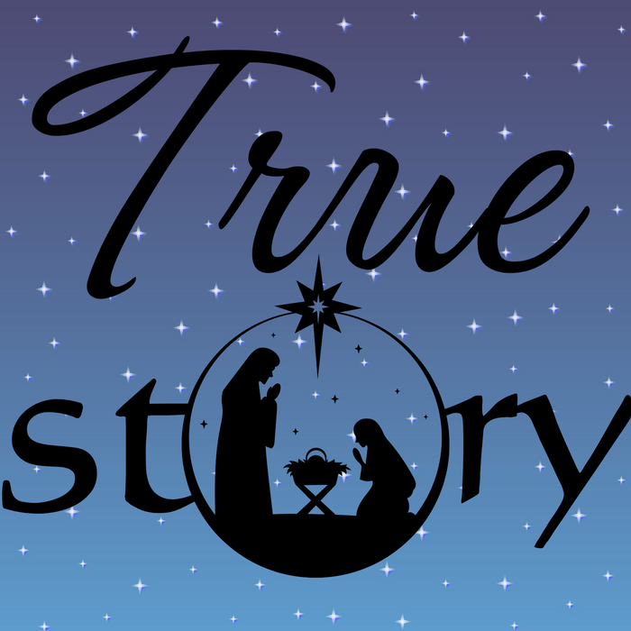 10" Trendy Tree NEW True Story Square Metal Sign TT-052