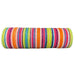 10 inch by 10 yard bright spring colors striation mesh