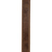 Brown leather-look two-sided wired ribbon with textured finish, 7/8 inch wide by 5 yards, SKU 94631W-092-05D.