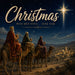 Christmas Wise Men Still Seek Him metal sign with Three Wise Men on camels beneath the Star of Bethlehem, TTE-589.
