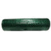 10-inch emerald green metallic mesh roll, 10 yards long, ideal for wreath making and seasonal decorating.