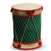 Add festive charm to your Christmas decor with the 12″ Red or Green Velvet Christmas Drum (RAZ 4603582). Available in red or green velvet, each drum features elegant gold trim, bright red pom-poms, and a crisscrossed gold string pattern. Inspired by the classic RAZ Imports design, these decorative accents stand upright on a white background and bring timeless holiday cheer to any space.