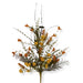 24-inch artificial yellow lavender berry spray with yellow berry clusters, delicate blooms, mixed greenery, and natural twig accents for wreaths and floral arrangements.