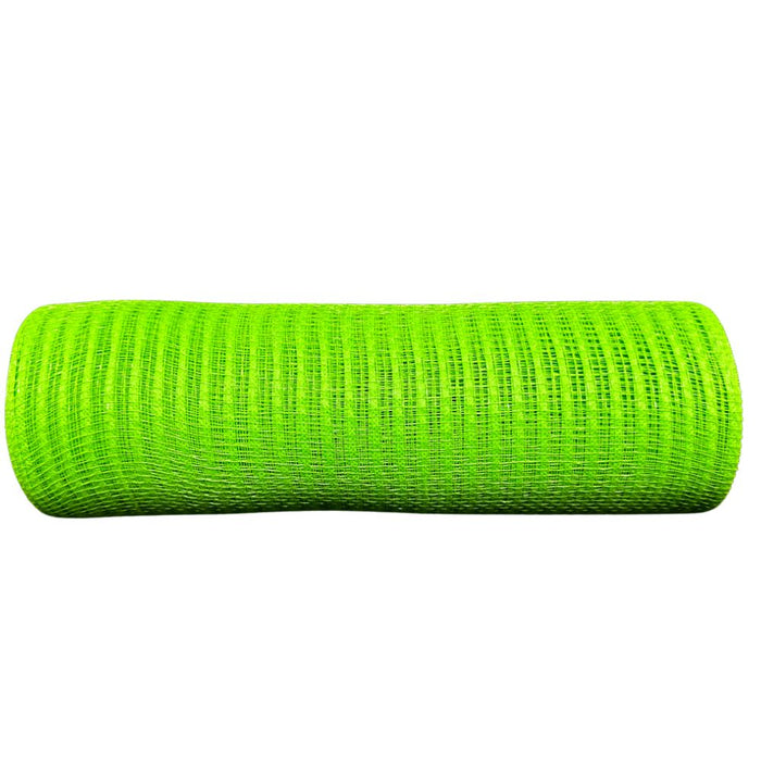 0 inch lime Breeze wreath mesh, 10-yard roll for wreath making, swags, garlands, Christmas, Halloween, Easter, and seasonal decorating.
