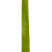 A strip of ribbon from the 1.5"X10Y Lime-Iridescent Lala Solid 42409-09-09 series, featuring a glossy finish and smooth edges, stands out against a plain white background.
