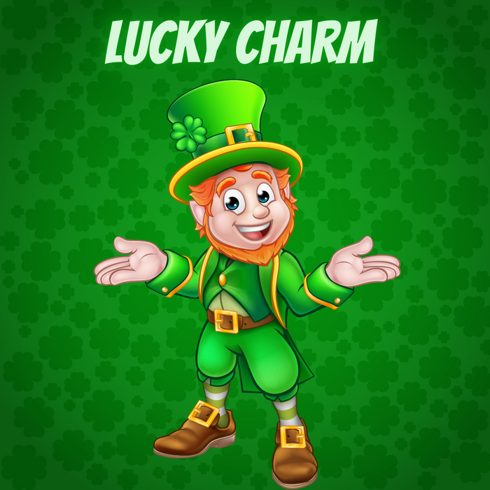10" Trendy Tree Lucky Charm Square Metal Sign TT-094