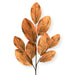 32-inch artificial orange magnolia leaves spray with realistic textured foliage for fall wreaths, garlands, centerpieces, and seasonal floral arrangements.