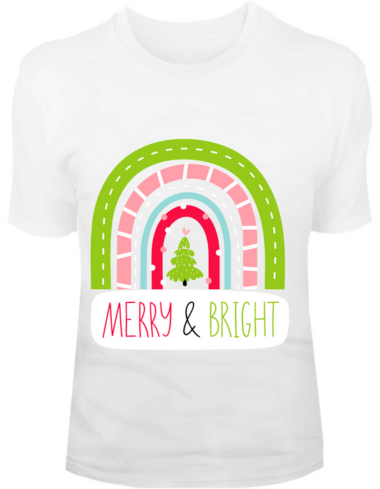 Merry & Bright T-Shirt or Sweatshirt TS-011