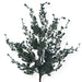 30-inch artificial blue mini berry spray with clustered blue berries on branching stems for Christmas trees, winter wreaths, garlands, and floral arrangements.
