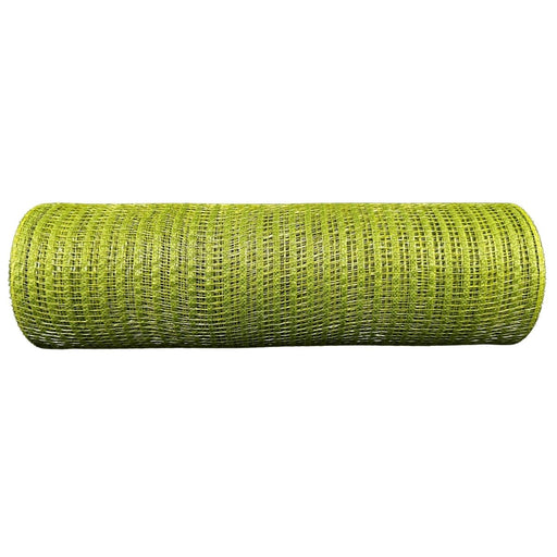 10 inch moss green Breeze wreath mesh, 10-yard roll for wreath making, swags, garlands, and seasonal decorating.