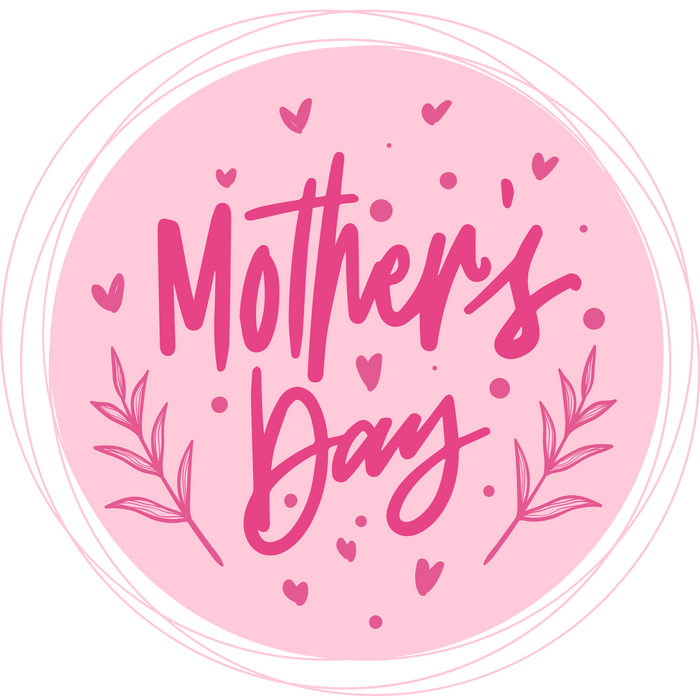 10" Trendy Tree Mother's Day Round Metal Sign TT-093