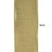 Red plaid wired Christmas ribbon with green, black, blue and gold stripes, metallic gold edge and solid gold backing, 2.5 inches x 5 yards, SKU 94592W-985-40D.