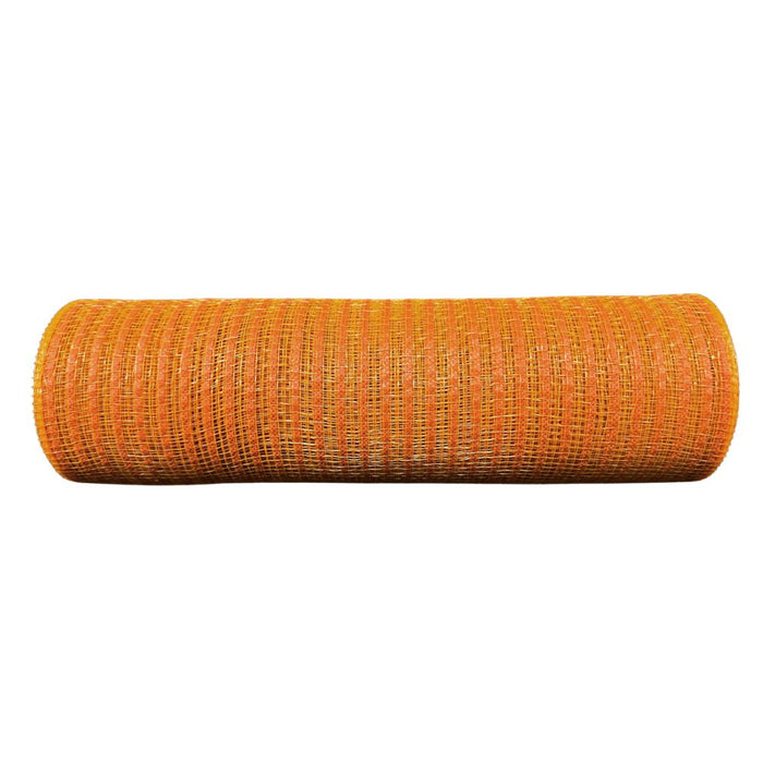 10 inch rust Breeze wreath mesh, 10-yard roll for wreath making, swags, garlands, fall, harvest, and seasonal decorating.