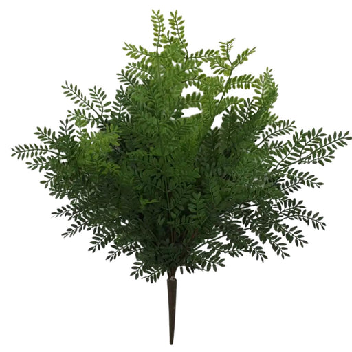 21" Soft Touch Green Alps Fern Bush, plastic, 85541-UV.