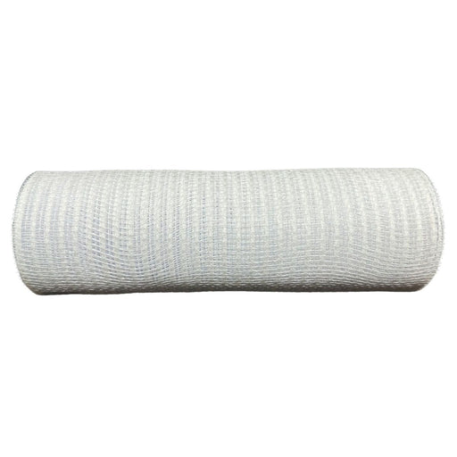 10 inch by 10 yard white breeze solid mesh