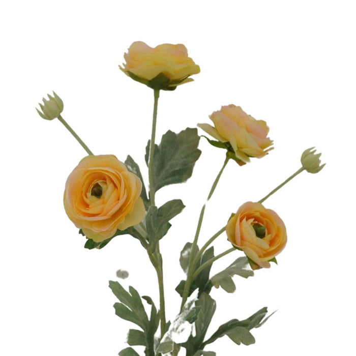 26" Yellow Ranunculus Spray 84072-Yel