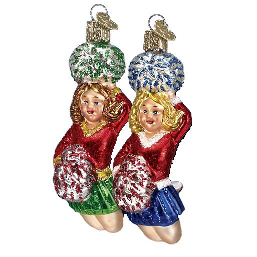 Cheerleader Christmas Ornament 10164 Old World Christmas