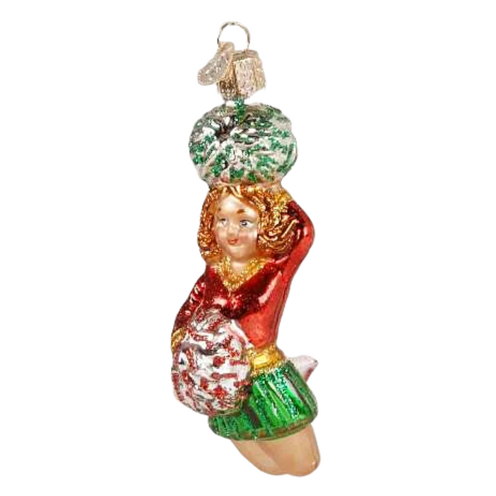 Cheerleader Christmas Ornament 10164 Old World Christmas