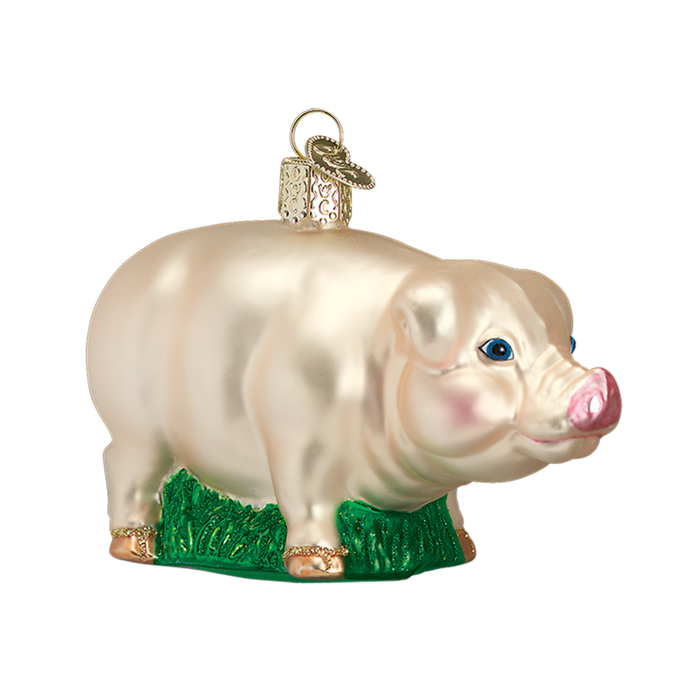 Big Pig 12121 Old World Christmas Ornament Assorted
