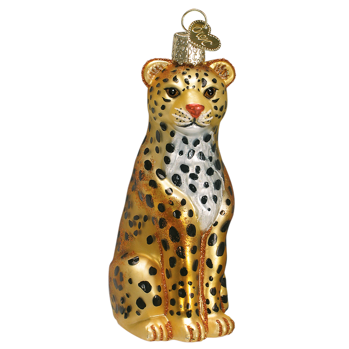 Leopard Old World Christmas Ornament 12148