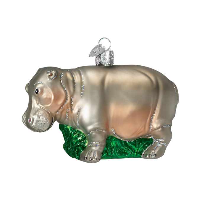 Hippopotamus Ornament Old World Christmas Ornament 12158
