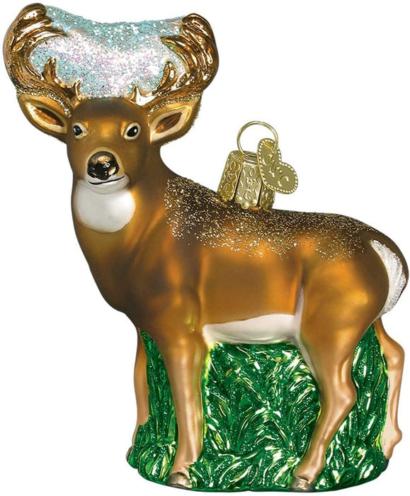 Whitetail Deer Old World Christmas Ornament 12162