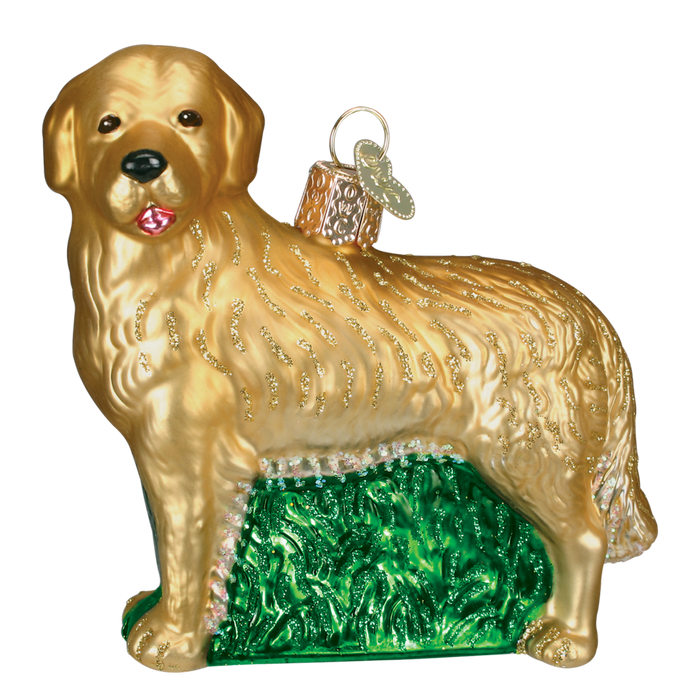 Golden Retriever Dog Old World Christmas Ornament 12203