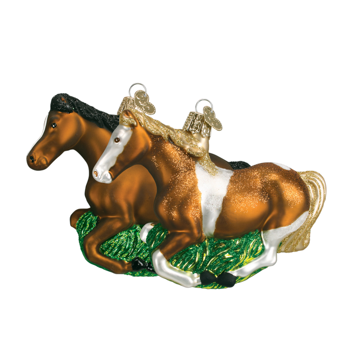 Mustang Horse 12257 World Christmas Ornament Assorted