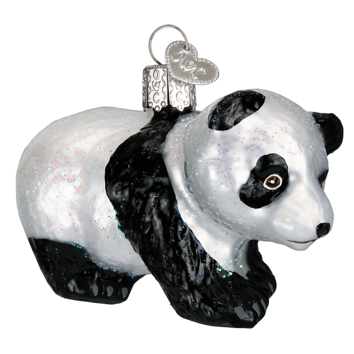 Panda Cub Ornament Old World Christmas Ornament 12357
