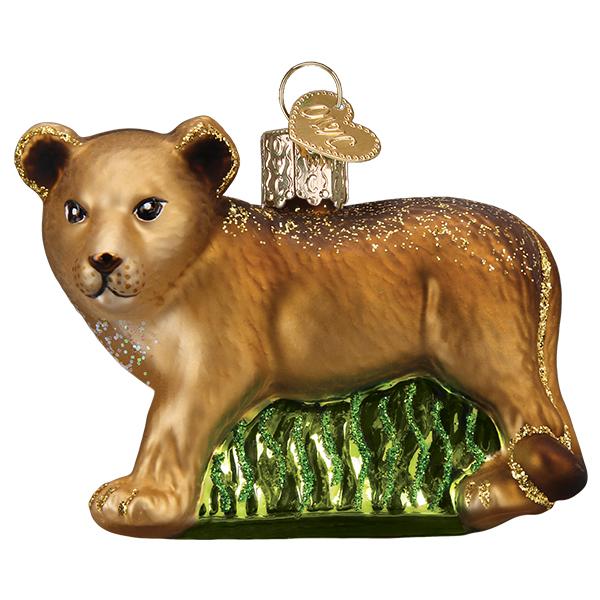 Lion Cub Old World Christmas Ornament 12581
