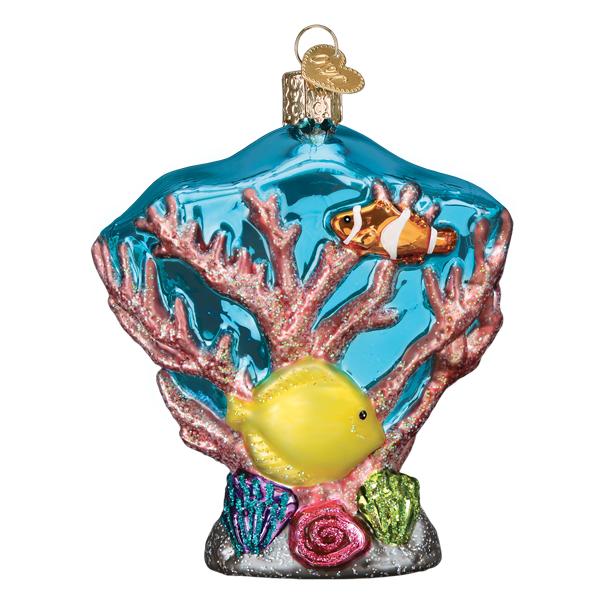 Coral Reef Ornament Old World Christmas Ornament 12597