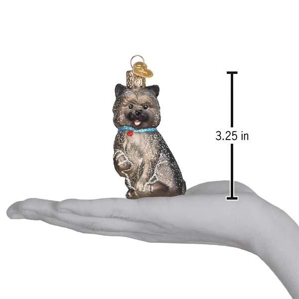 Cairn Terrier Ornament  Old World Christmas  12643